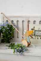 Push Toy Mint Green Pink Duck Activity ToysFriendly ToysTAYLOR + MAX