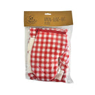 Red Gingham Chef Set (Apron, Hat and Mitt) Egmont