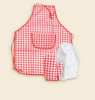 Red Gingham Chef Set (Apron, Hat and Mitt) Egmont