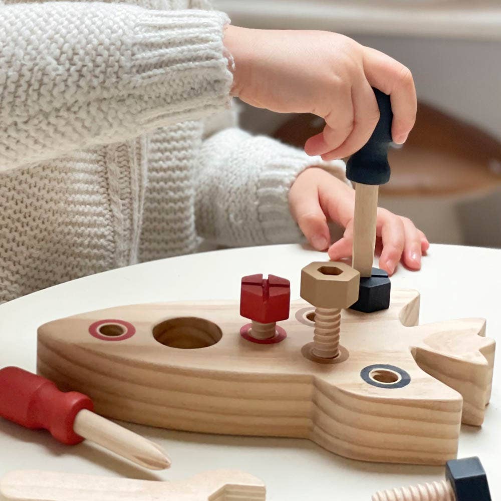 Rocket To Assemble Wooden & Pegged PuzzlesEgmontTAYLOR + MAX