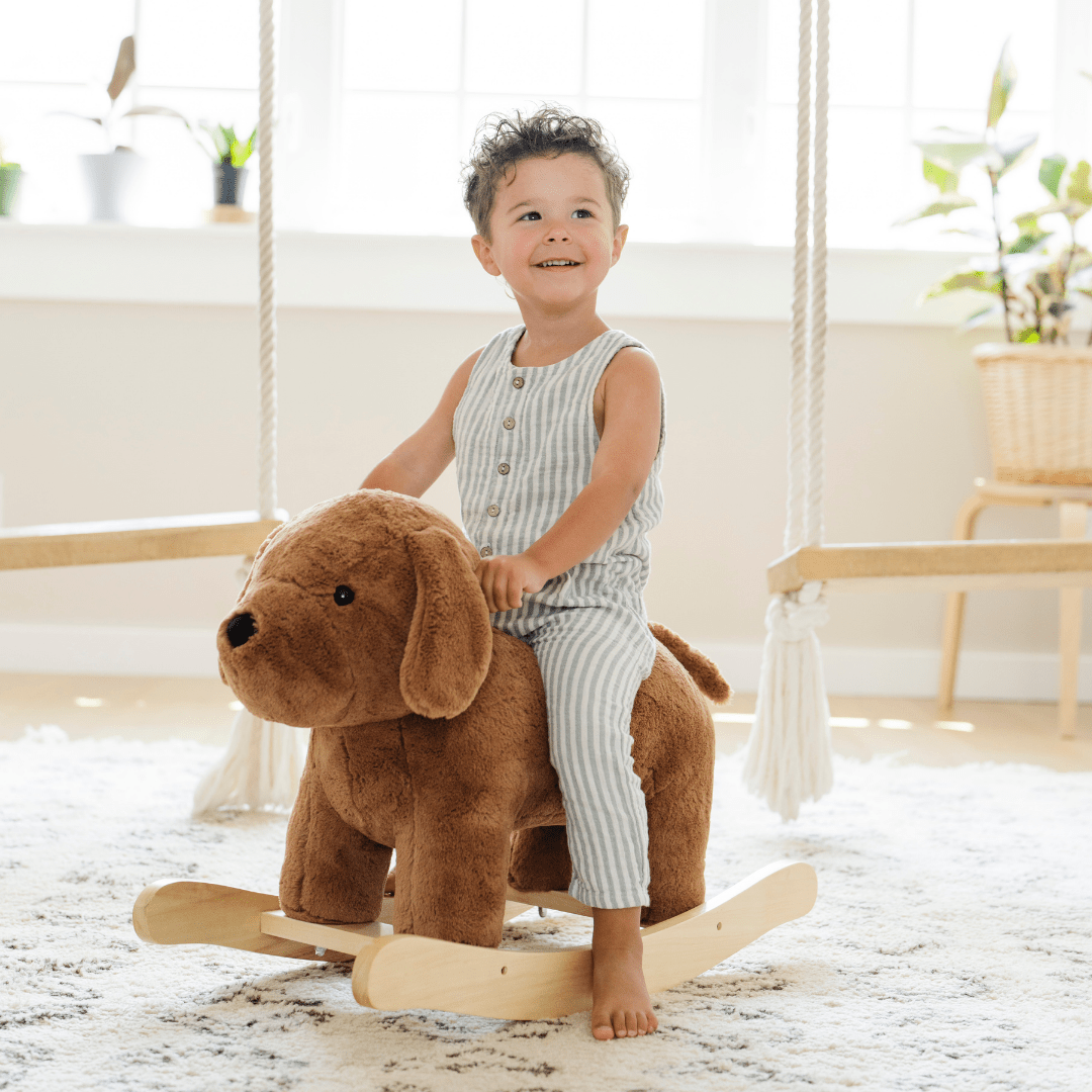 Stuffed Animal Rocker | Puppy Rocking & Riding ToysSaranoniTAYLOR + MAX