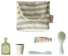 Toothbust Set in Bag, Mouse | Blue Stripe pretend playMailegTAYLOR + MAX