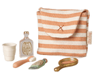 Toothbust Set in Bag, Mouse | Coral Stripe pretend playMailegTAYLOR + MAX