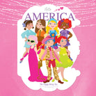 USA Fashion Coloring Book & Rainbow Stacker Crayons Gift Coloring Books & Drawing ToysThe Piggy StoryTAYLOR + MAX