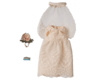 Wedding Dress | Mum Mouse Doll ClothingMaileg