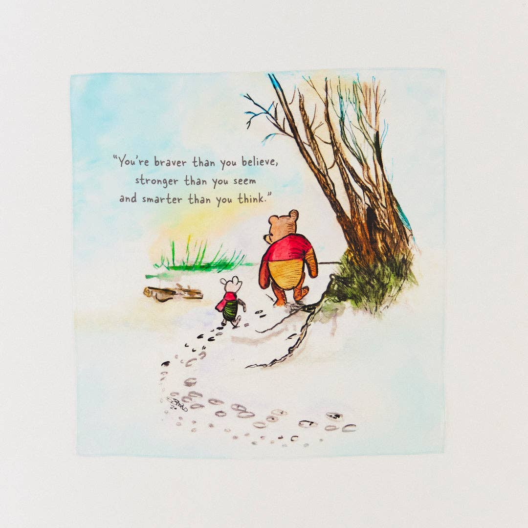 Winnie - the - Pooh Quote Playsilk Sarah’s SilksTAYLOR + MAX