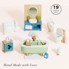 Wooden Dolls House Bathroom Furniture Le Toy Van, Inc.TAYLOR + MAX