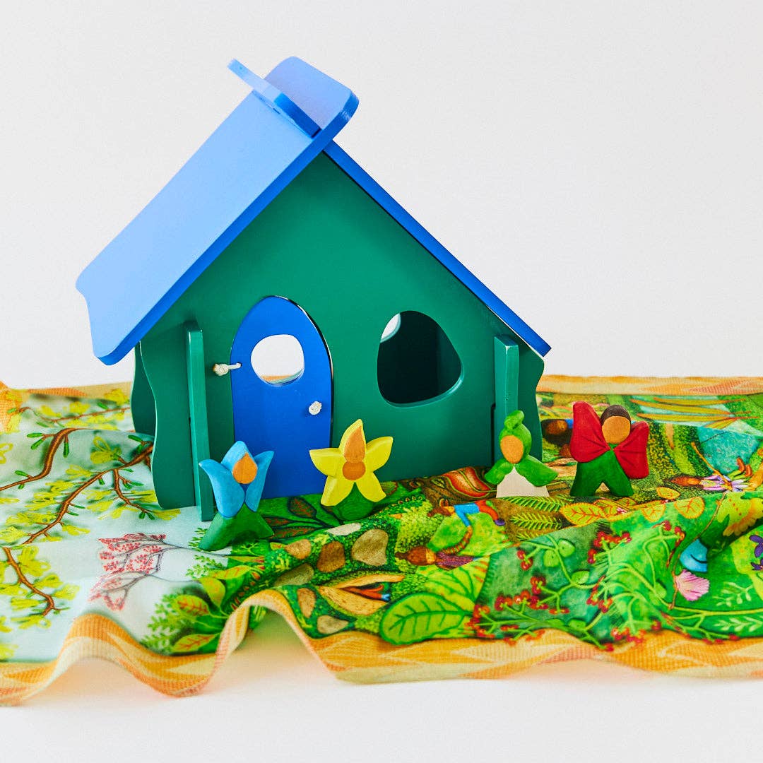 Wooden Fairy Cottage Sarah’s SilksTAYLOR + MAX