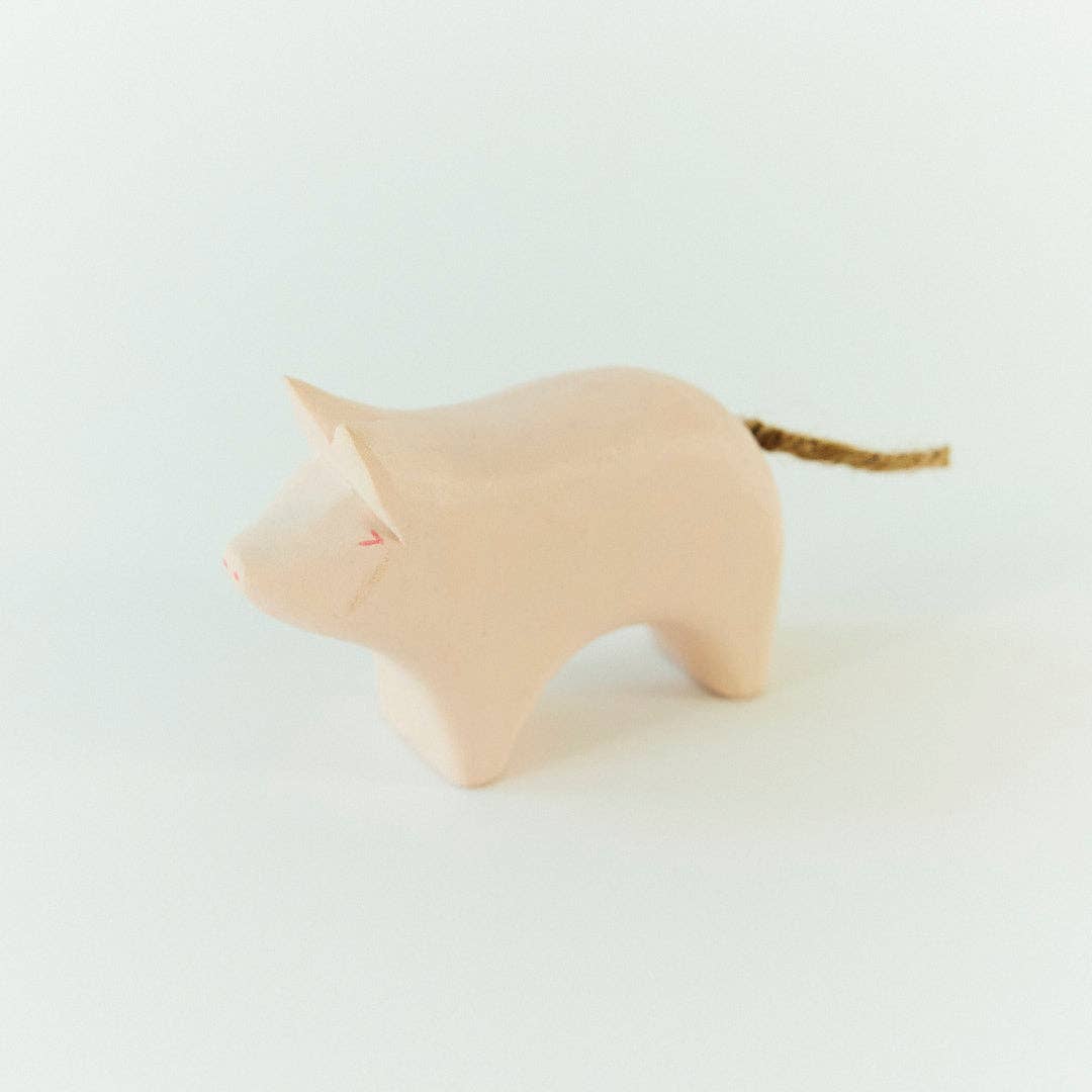 Wooden Painted Pig Sarah’s SilksTAYLOR + MAX