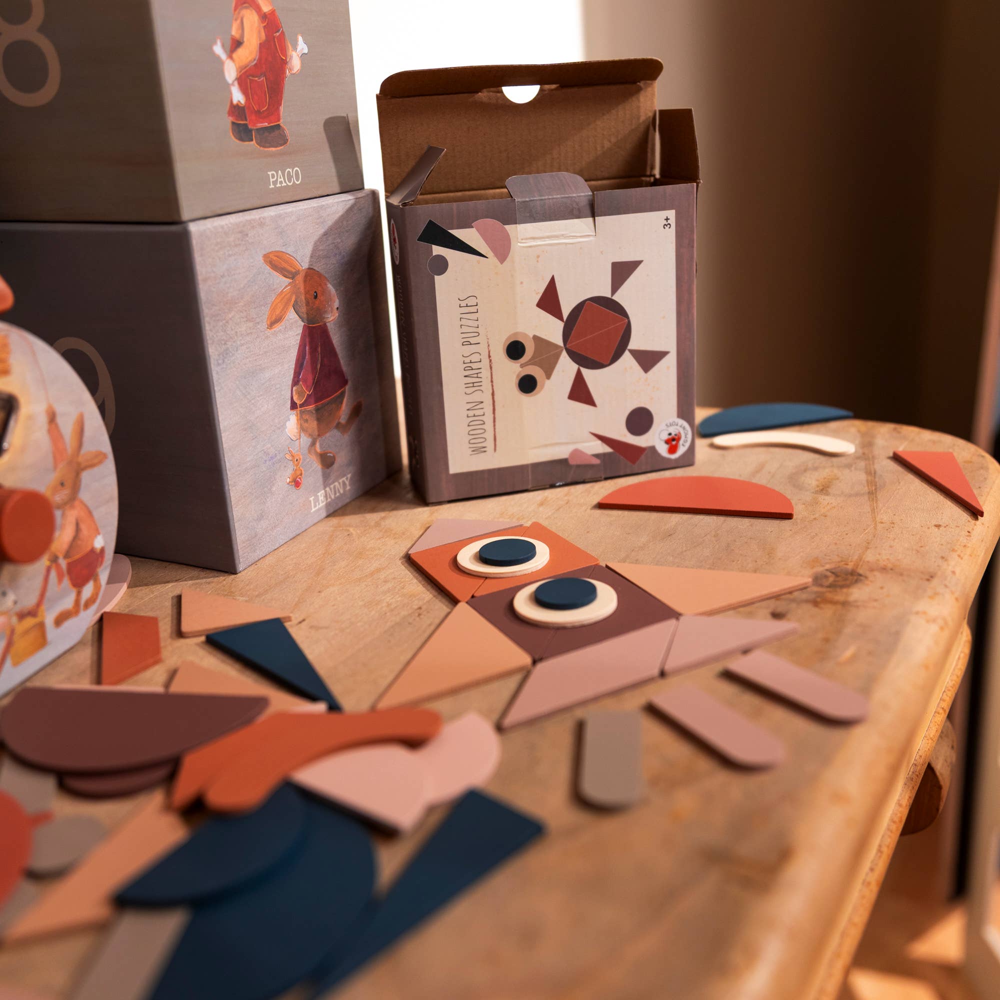 Wooden Shapes Puzzle Egmont