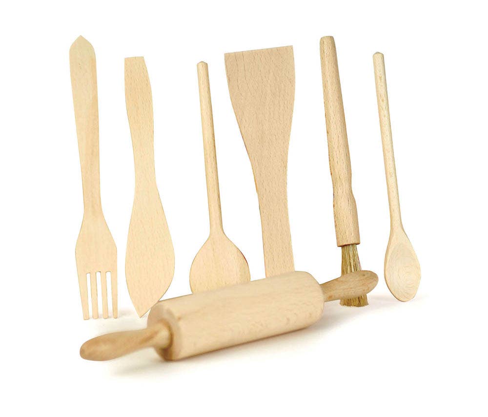 Wooden Utensils Set Egmont