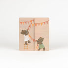 Wooden Wardrobe with Bear Egmont