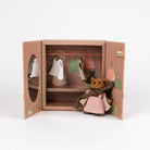 Wooden Wardrobe with Bear Egmont