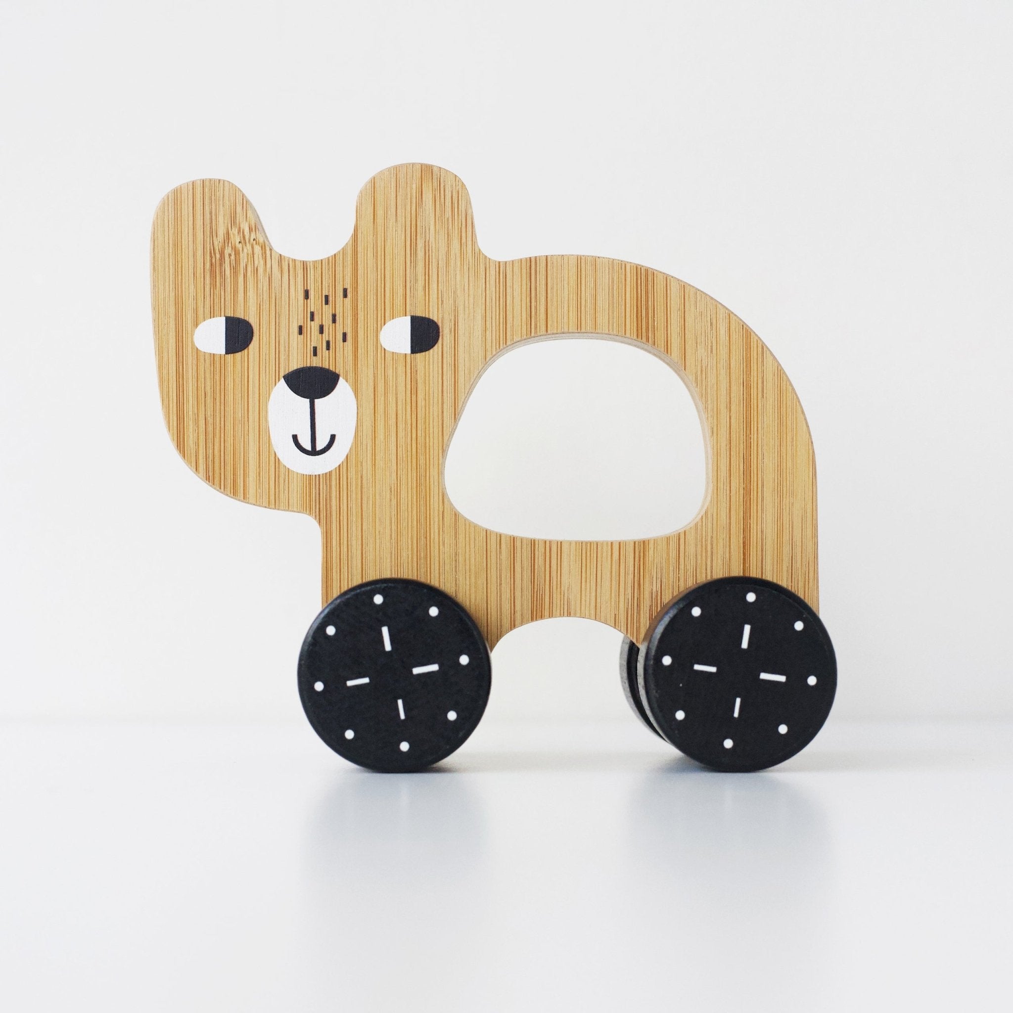 Bear Push Toy Wood + Bamboo ToysWee GalleryTAYLOR + MAX