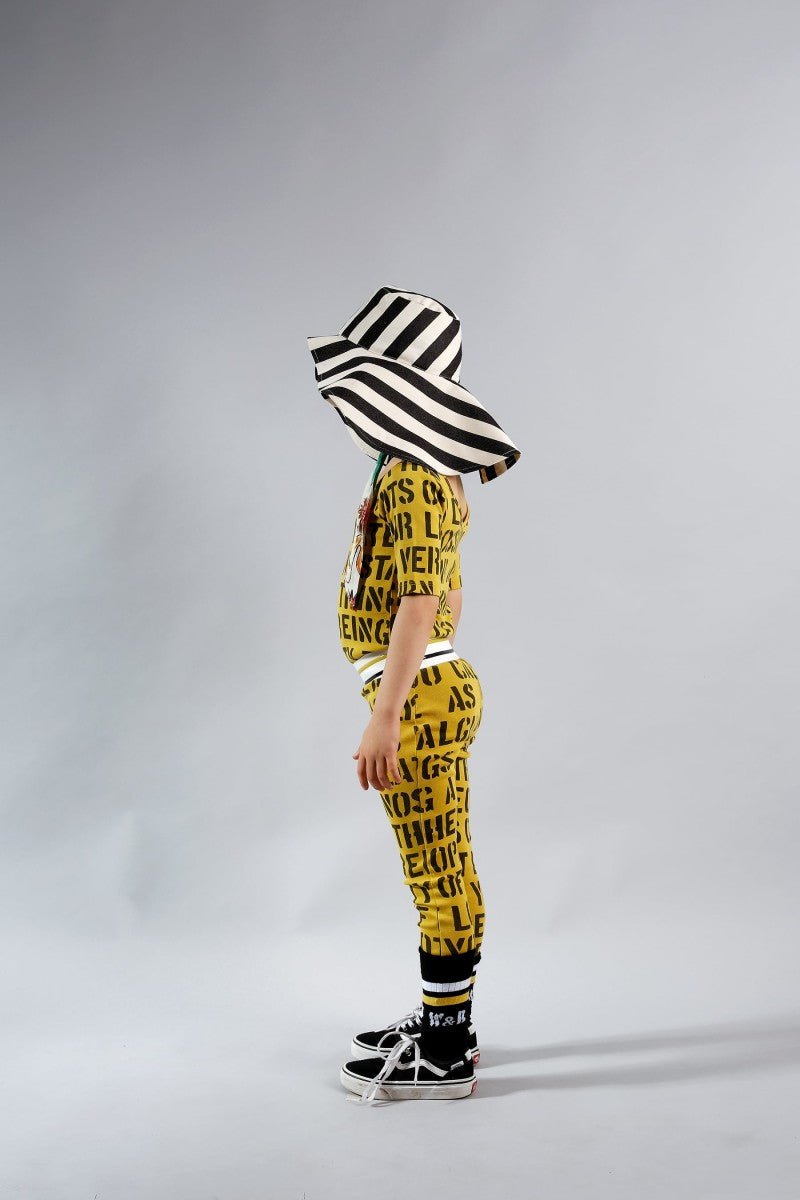 Carolina Black Stripes Hat HatWolf & RitaTAYLOR + MAX