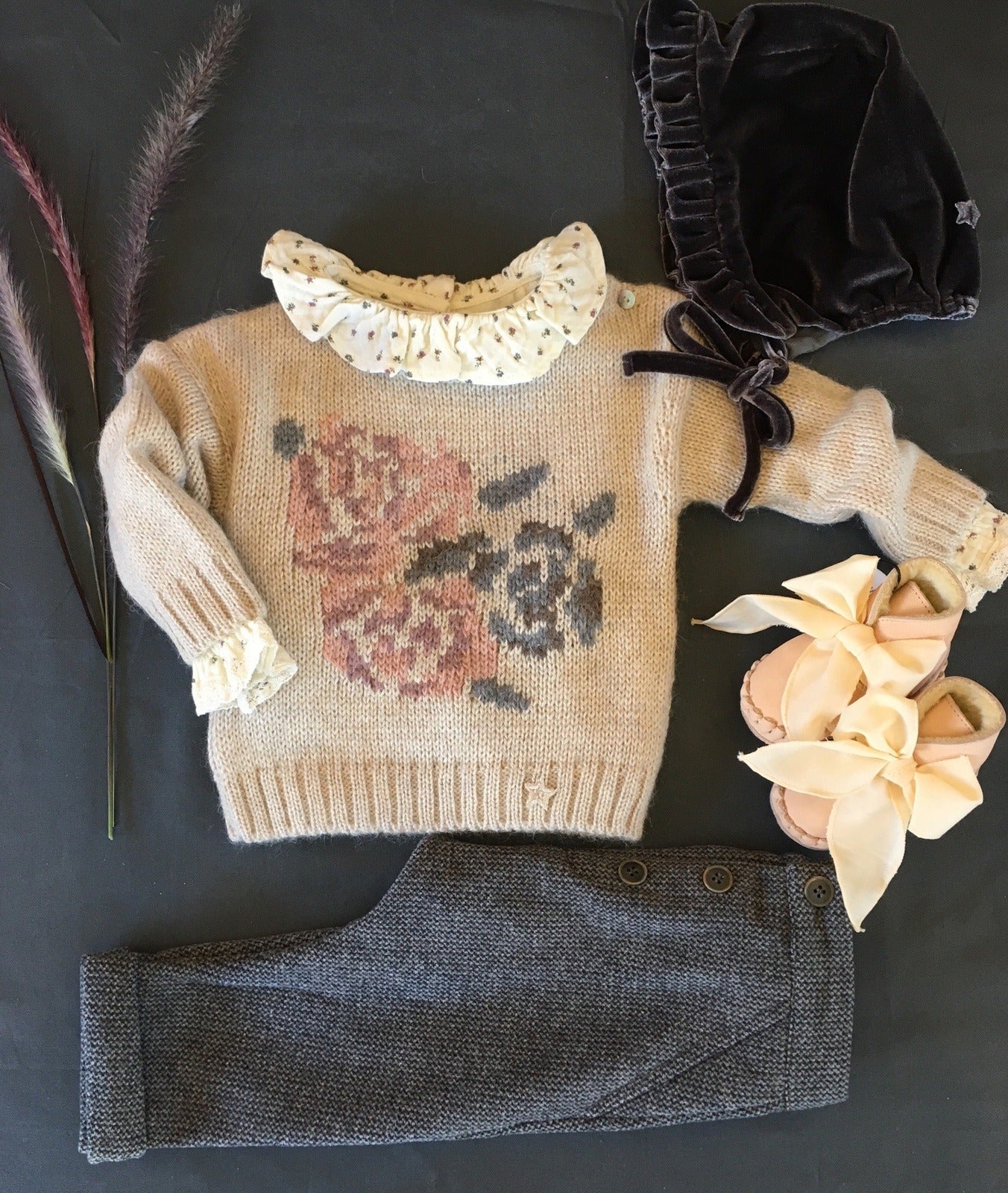 Fitz Harem Pants Charcoal | Grey PantsOne More In The FamilyTAYLOR + MAX