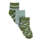 KICKEE PANTS SOCK SET - Fauna Stripe, Shore and Moss Sauropods SocksKickee PantsTAYLOR + MAX
