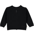 Mini Sibling Tricot Reversible Cardigan/Sweater - Black SweaterMini SiblingTAYLOR + MAX
