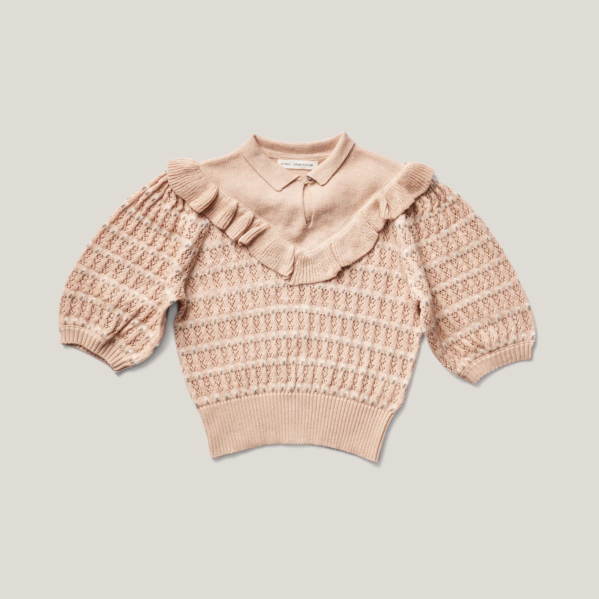 Ploom Soor Frill collar ash つけ襟 TEE – FRILL 追加販売