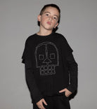 NUNUNU Embroidered Skull T-Shirt | Shirt TopNUNUNUTAYLOR + MAX