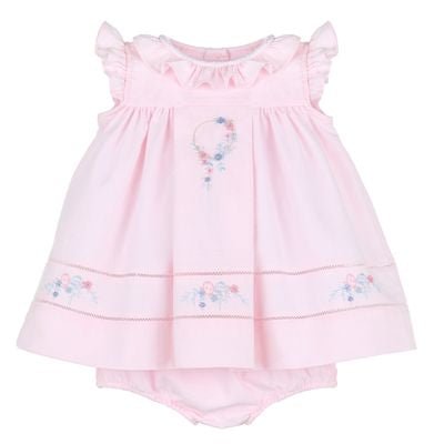 Pink Broderie Ruffle Dress Sophie & LucasTAYLOR + MAX