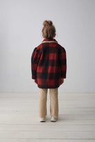 Plaid Wool Coat coatMY LITTLE COZMOTAYLOR + MAX