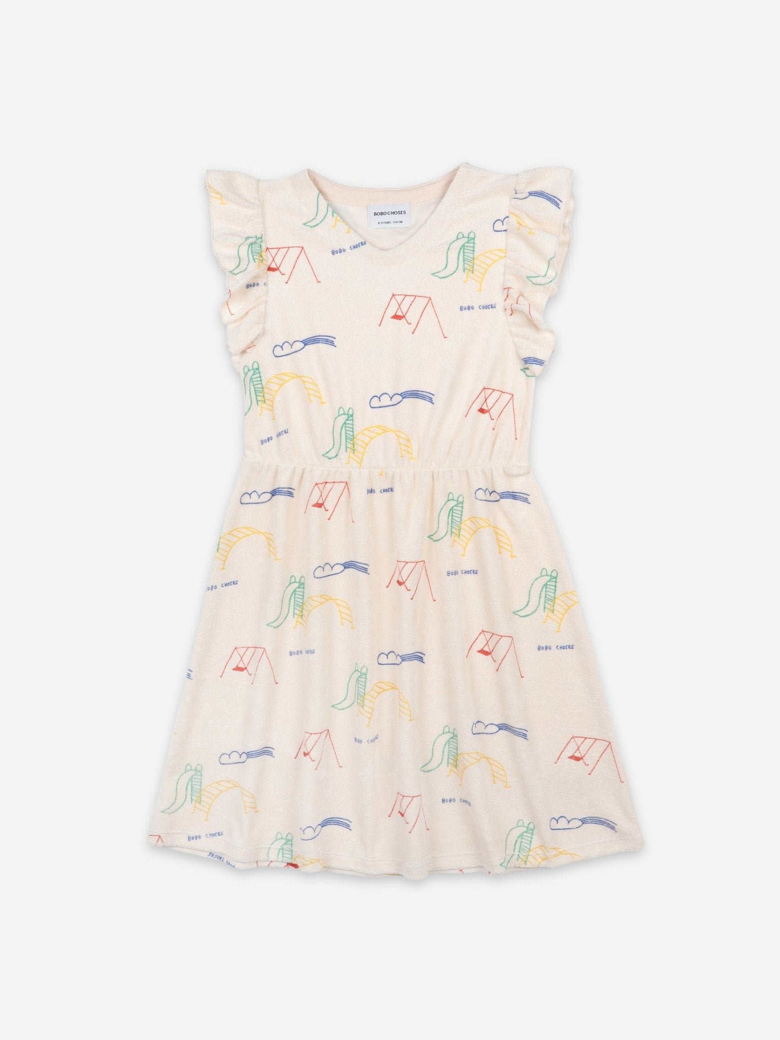 Playground All Over Terry Fleece Ruffle Dress DressBobo ChosesTAYLOR + MAX