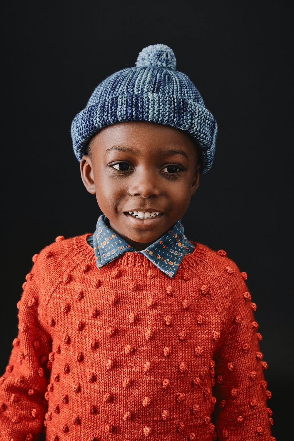 Popcorn Sweater | Red Flame SweaterMisha & PuffTAYLOR + MAX