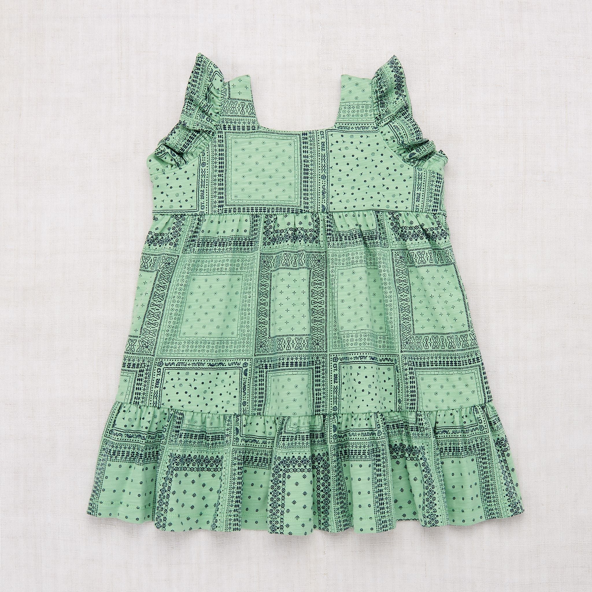 misha&puff ruffle sleeve dress 3y 【公式通販】