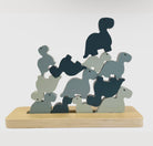Stacking Dino Wooden & Pegged PuzzlesEgmontTAYLOR + MAX