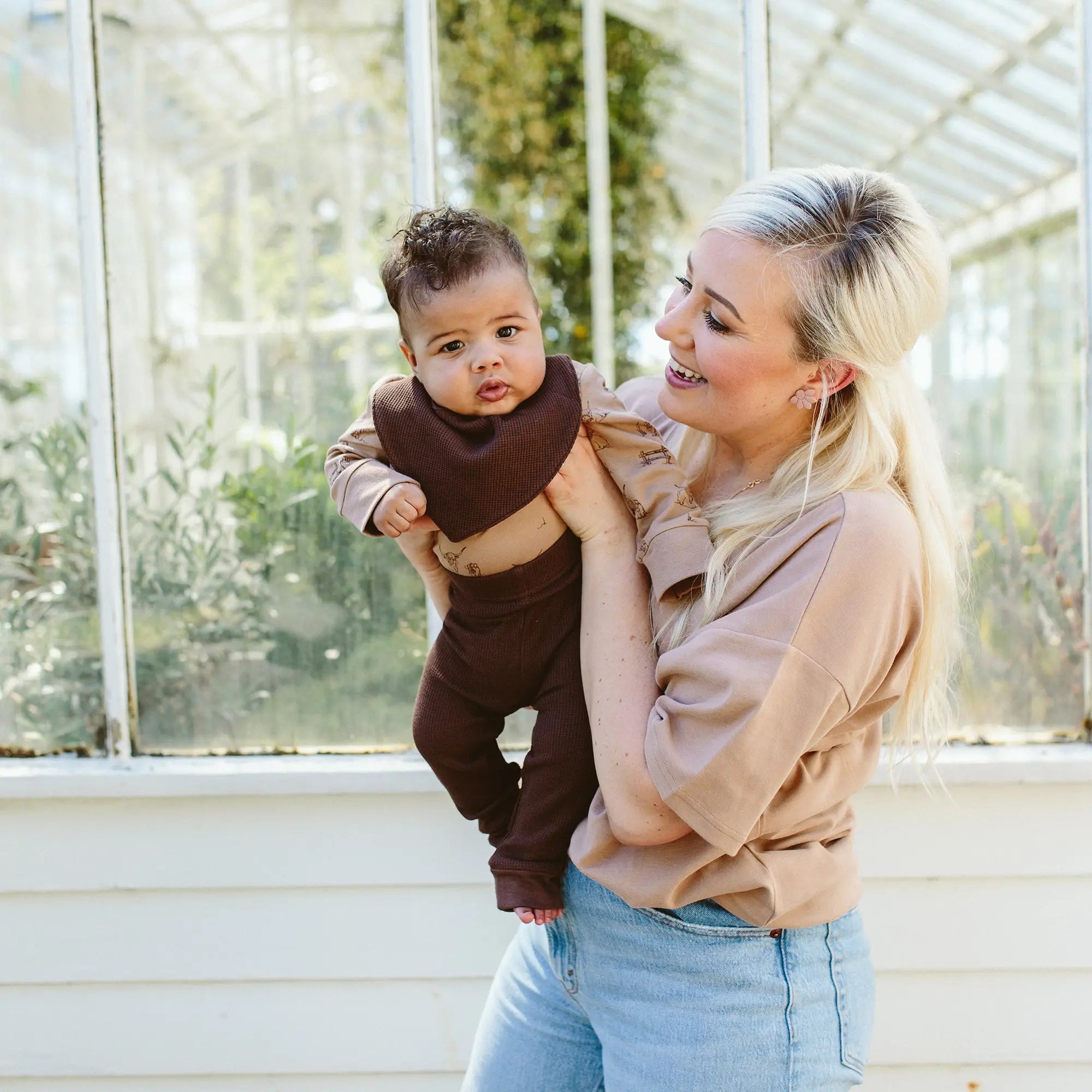 Thermal Viscose Organic Pant | Saddle TAYLOR + MAXTAYLOR + MAX