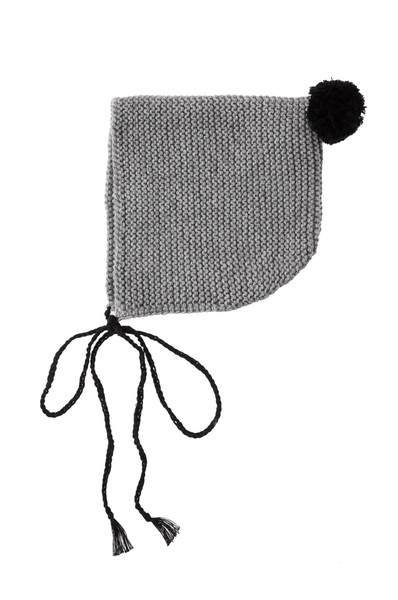Tocoto Vintage Grey Knit Pom Pom Cap HatTocoto VintageTAYLOR + MAX